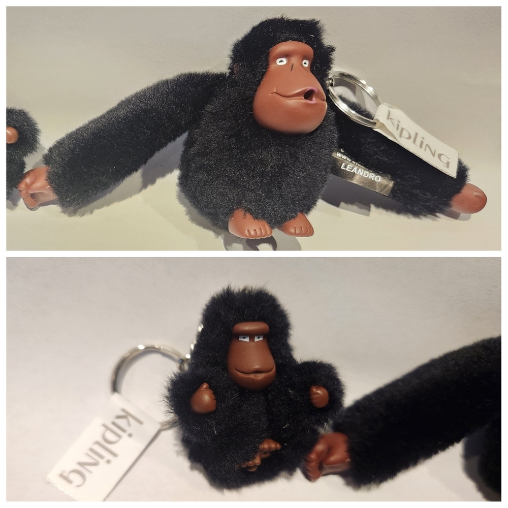 Set of 2 Kipling Monkey Keychains